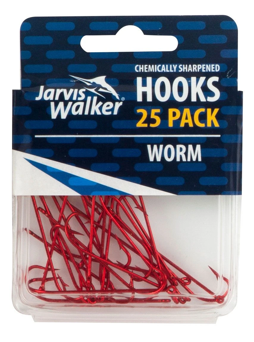 Jarvis Walker Chemically Sharpened Long Shank Hooks 3 Jarvis Walker Chemically Sharpened Long Shank Hooks