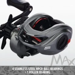 Abu Garcia Max 4 Pro Baitcaster -Angling Sale Shop AbuGarica Max4 40 LP Bearing info
