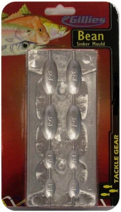 Gillies Sinker Mould Range -Angling Sale Shop BEAN MOULD 5a56ea0e f5b8 401b 80b3 4a97bde1674f
