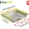 RPM Road Chef Oven Baking Tray -Angling Sale Shop BTRCL12VO 1