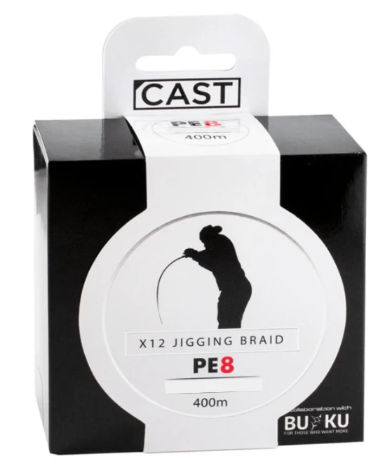 Cast/Buku Colour Coded Jigging X12 Braid 3 Cast/Buku Colour Coded Jigging X12 Braid