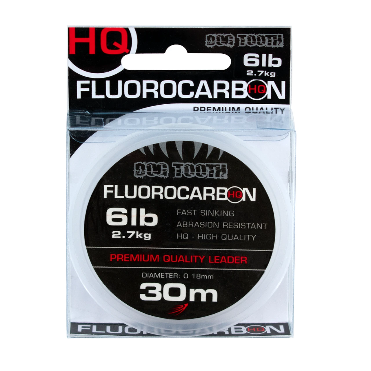Dog Tooth HQ Flurocarbon Leader 3 Dog Tooth HQ Flurocarbon Leader