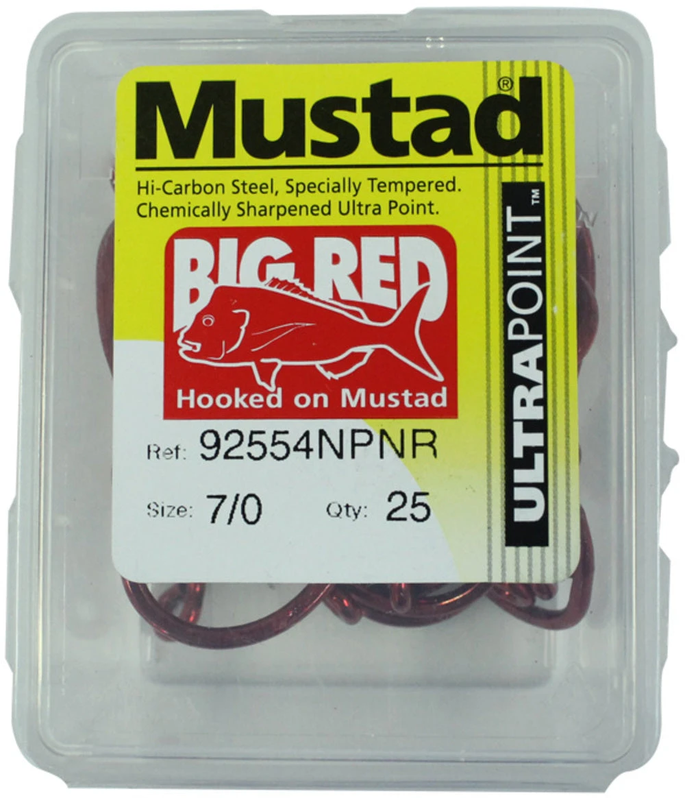 Mustad Big Red Hook Box 4 Mustad Big Red Hook Box - Image 2