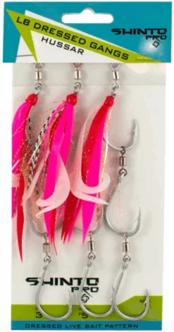 Shinto Pro Dressed Ganged Hook Swivel Live Bait -Angling Sale Shop huss