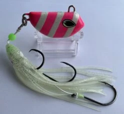 HP Tackle Snapbait Triple Threat Jigs -Angling Sale Shop snapbait triple threat pink lumo stripes 155g tackleworld kawana