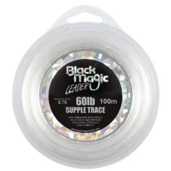 Black Magic Mono Leader Supple -Angling Sale Shop supple trace leader 60lb new label
