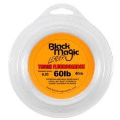 Black Magic Flurocarbon Leader -Angling Sale Shop tough fluorocarbon trace leader 60lb new label